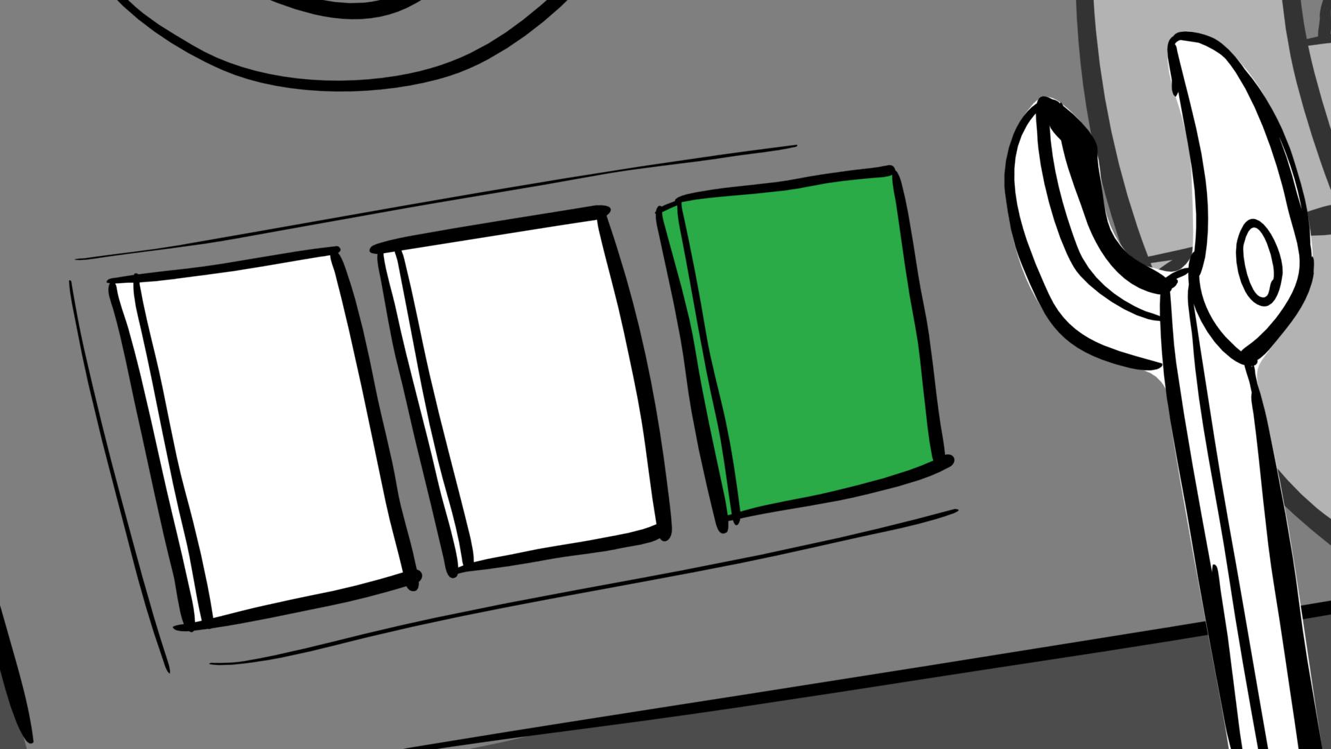 Fun with Nubs — Ep. 108, lámina 295, storyboard by Melissa Ballesteros